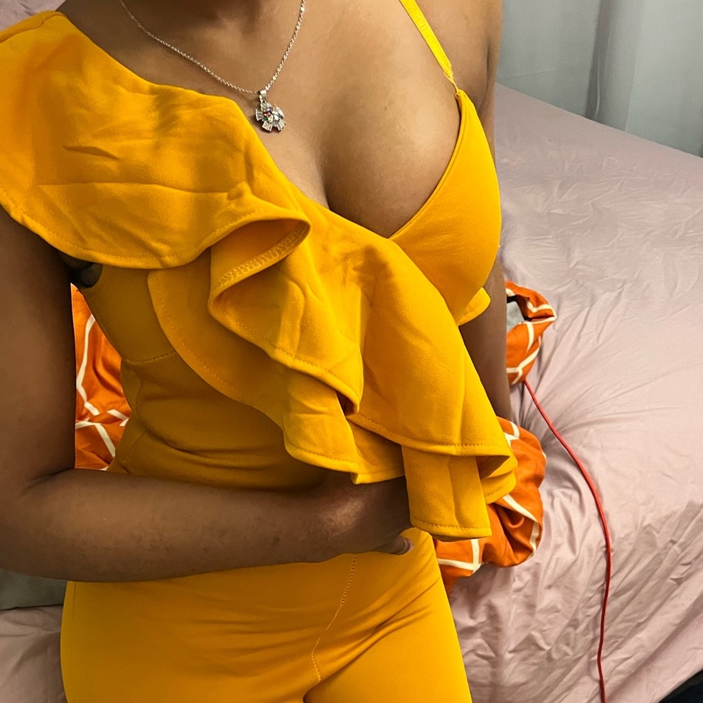 Orange Jump suit